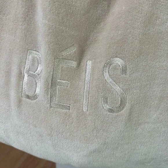 EUC BEIS The Terry Towel Tote - Picture 2 of 4